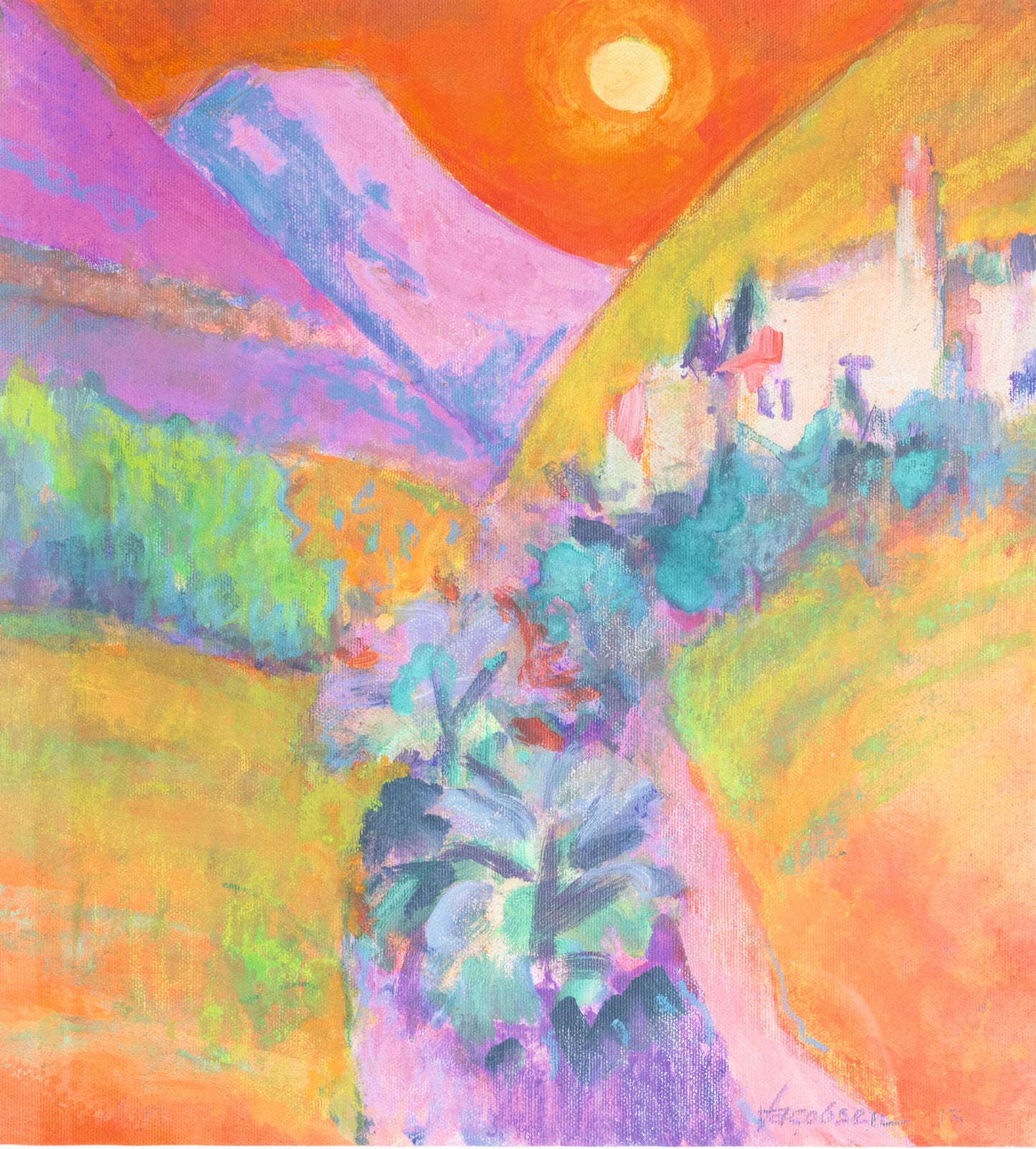 Knud Jacbsen «Der Sonnenuntergang»