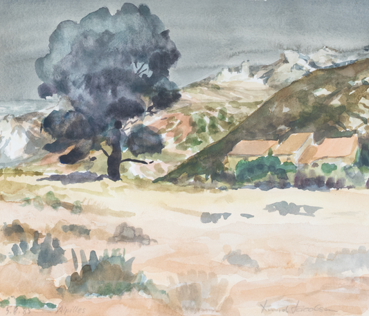 Knud Jacobsen  «Les Alpilles»