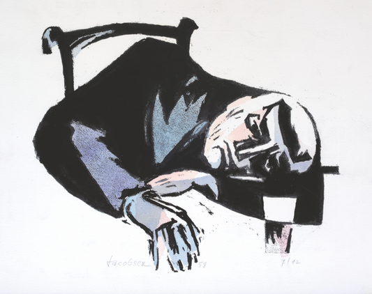 Knud Jacobsen  "Betrunkener"