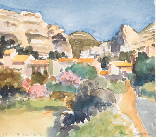 Knud Jacobsen  "Les Alpilles"