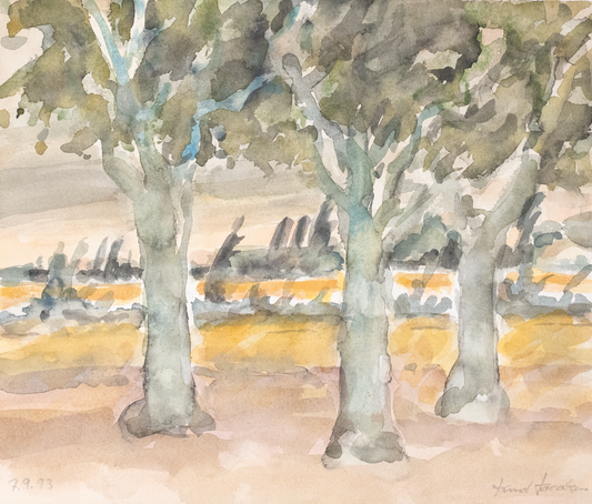 Knud Jacobsen  "Drei Bäume"
