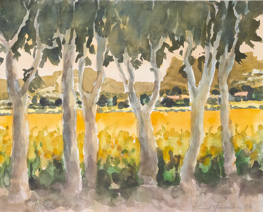 Knud Jacobsen  "Baumzeile"