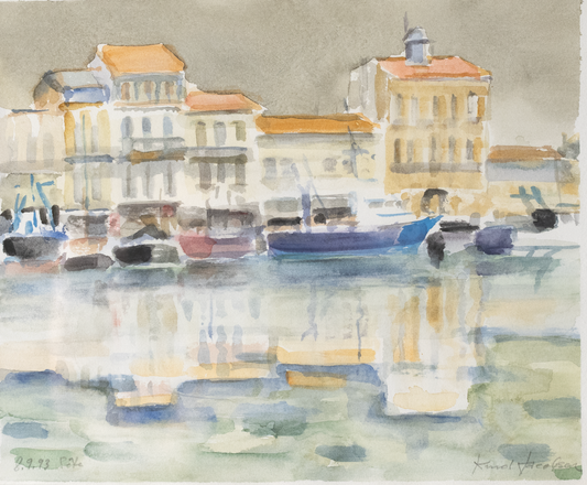 Knud Jacobsen  "Sète Hafen"