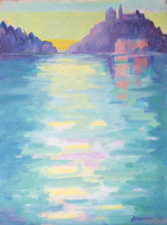 Knud Jacobsen  "Aarebecken Thun"