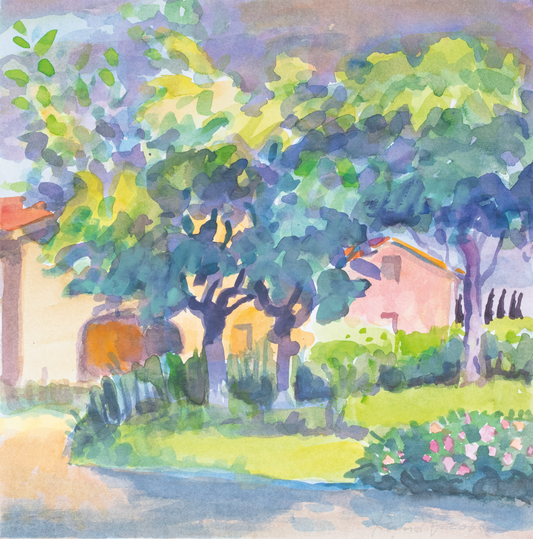 Knud Jacobsen  "Bauernhof in Marsillargues"