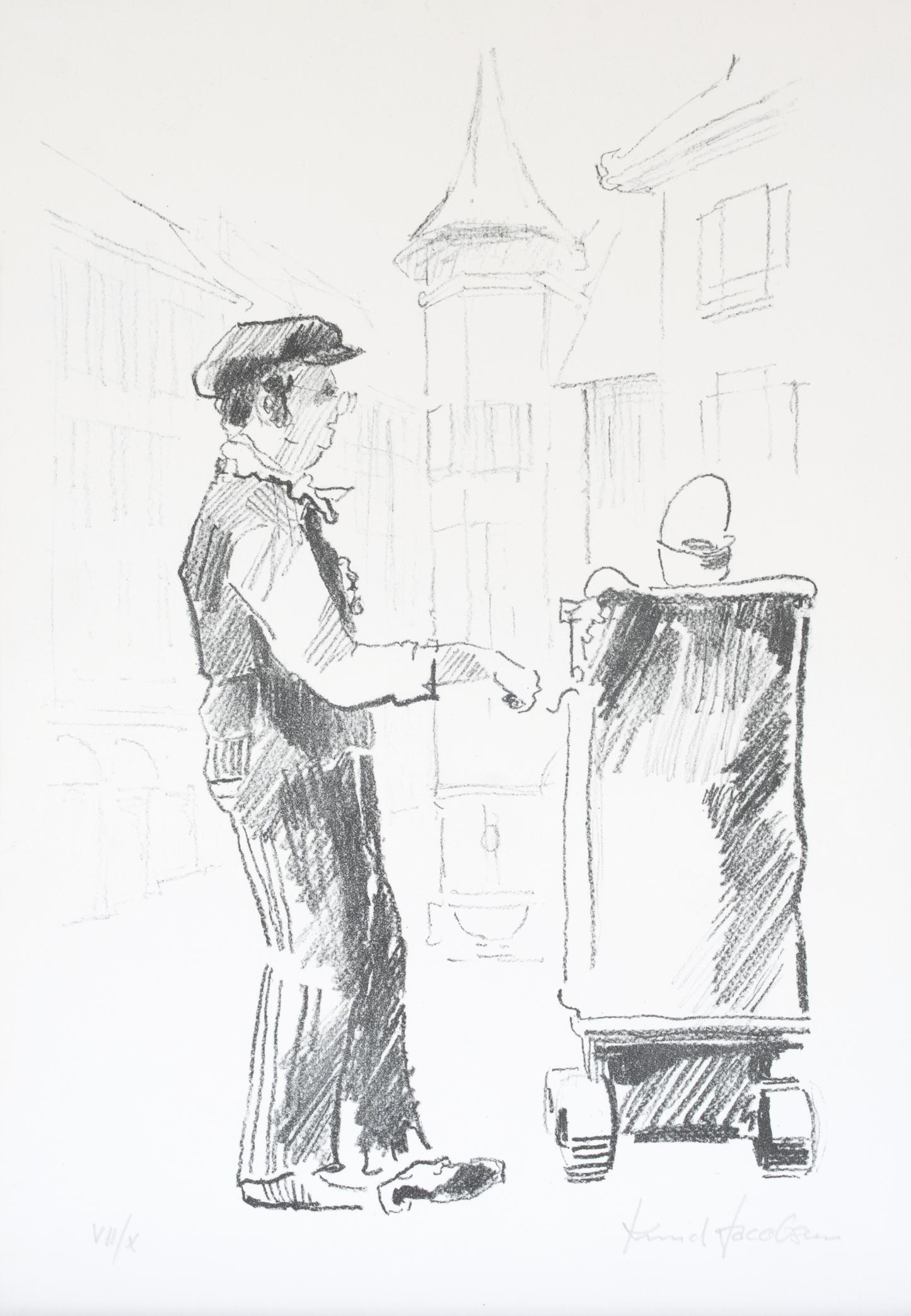 Knud Jacobsen  "Drehörgeler"