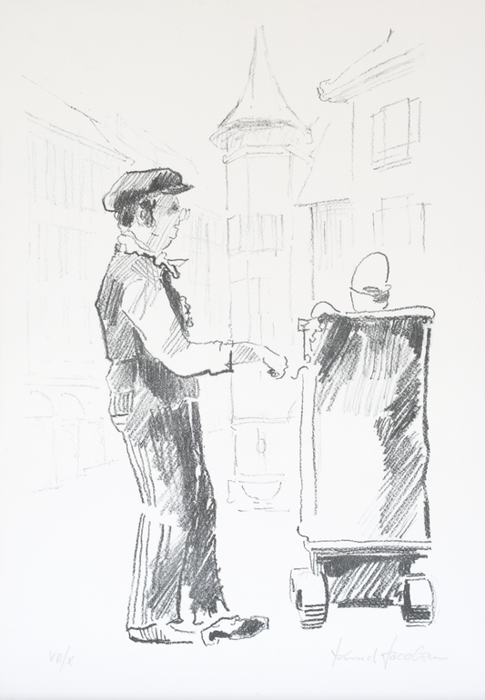 Knud Jacobsen  "Drehörgeler"