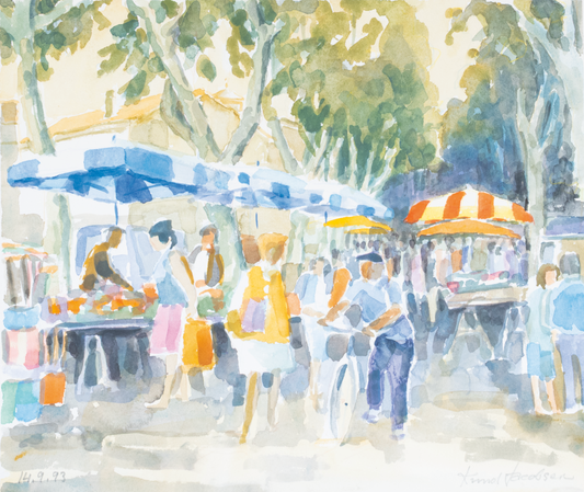 Knud Jacobsen  "Markt"