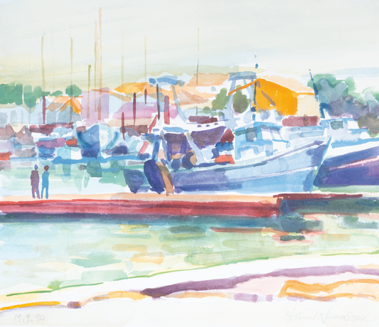 Knud Jacobsen  "Hafen"