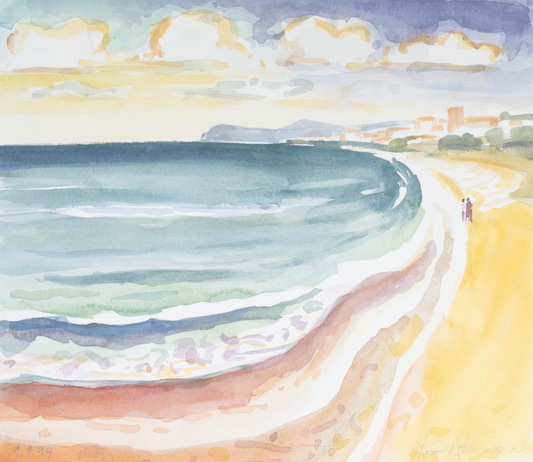 Knud Jacobsen  "Plage"