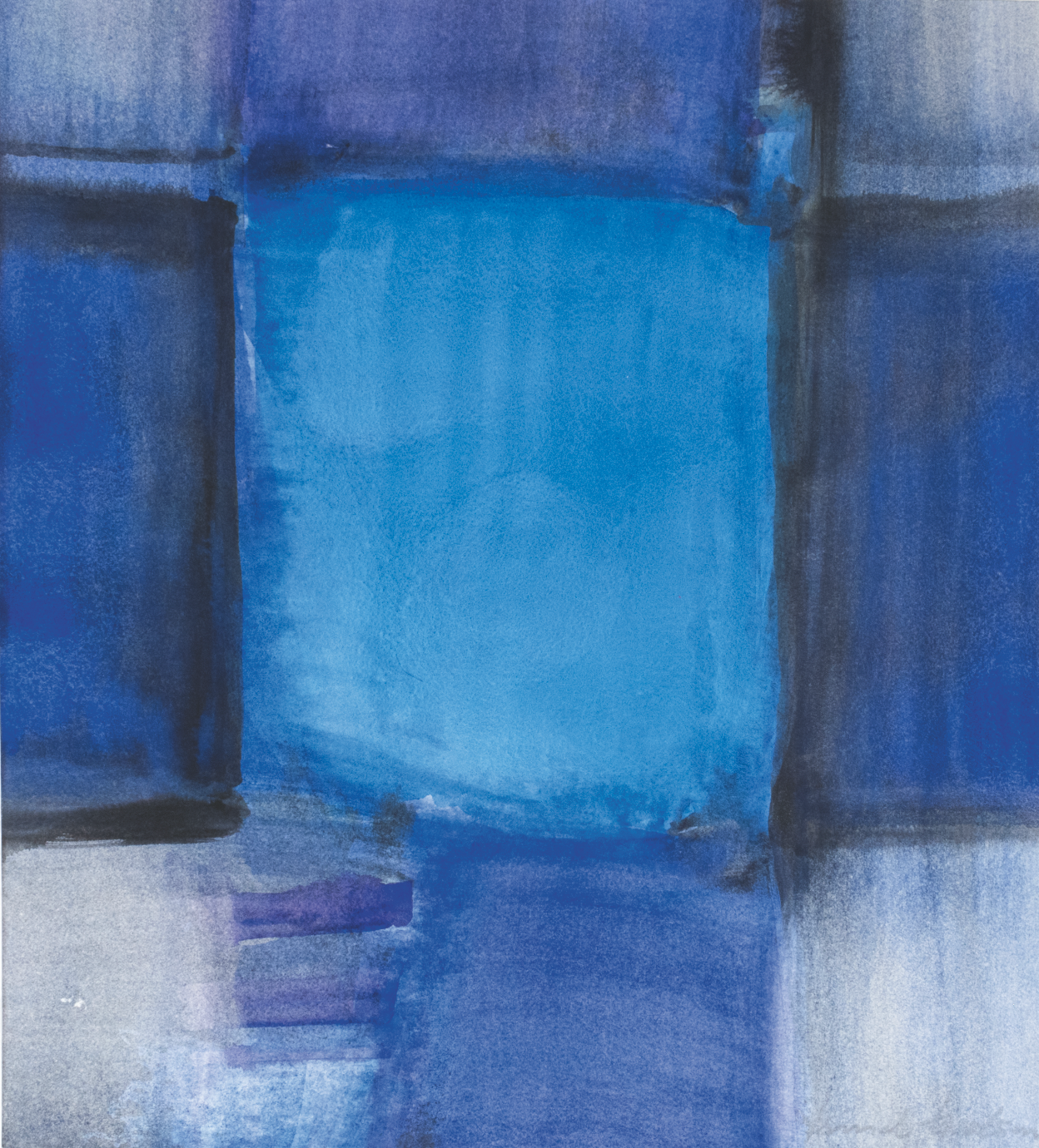 Knud Jacobsen  "Blaue Flächen"
