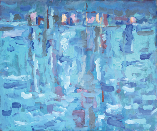 Knud Jacobsen  "Seespiegelung", (bereits verkauft)