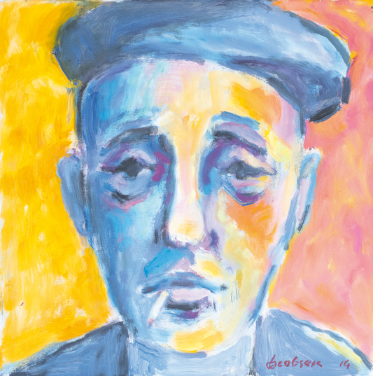 Knud Jacobsen  "Porträt Mann"