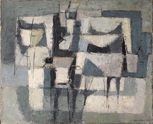 Knud Jacobsen  "Kühe"