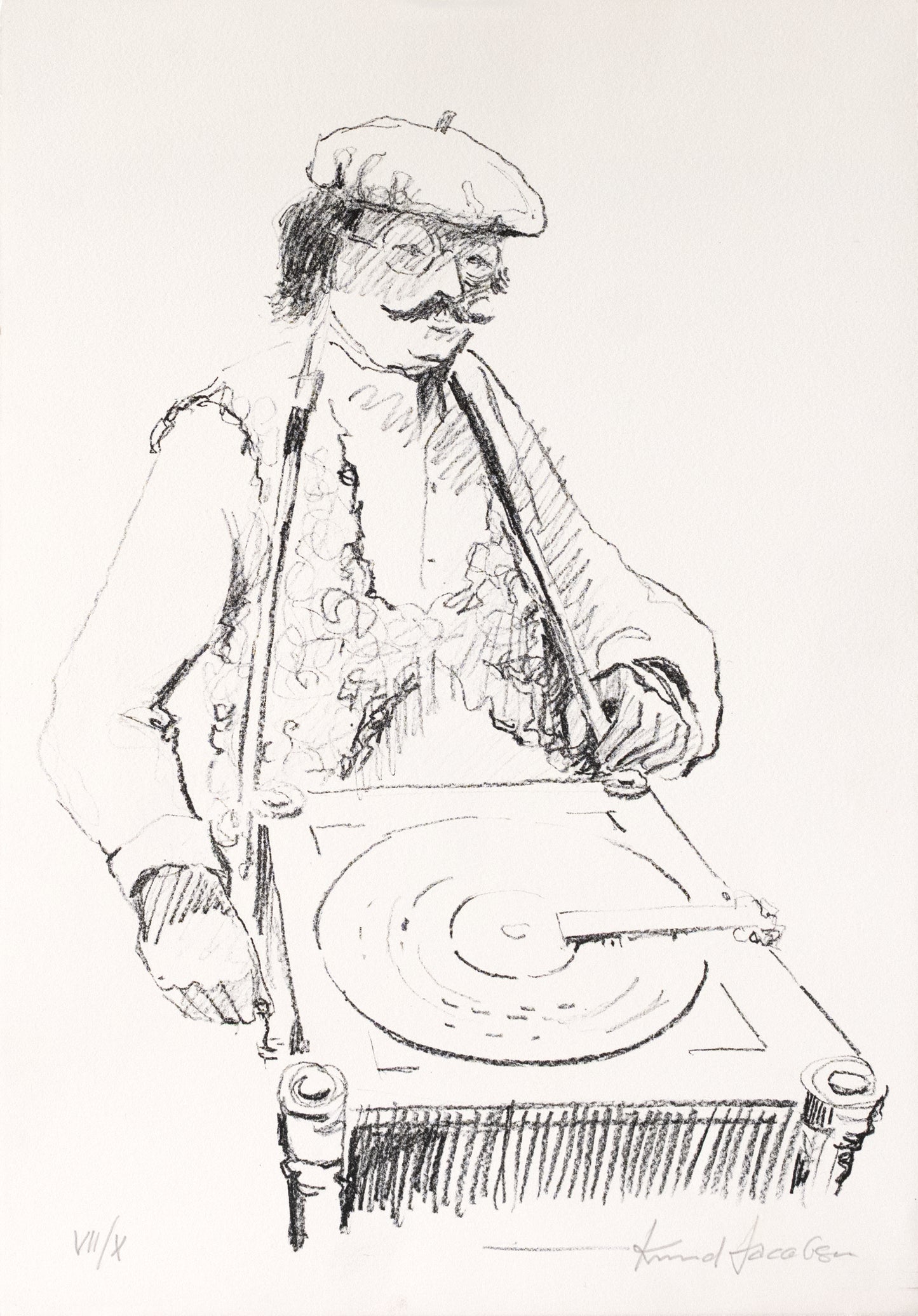 Knud Jacobsen  "Musiker am Drehorgelfestival*