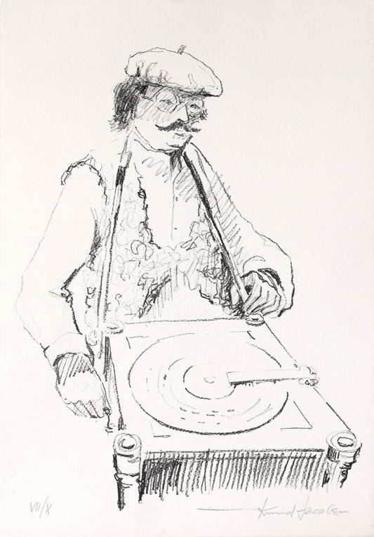 Knud Jacobsen  "Musiker am Drehorgelfestival*