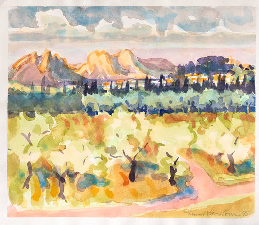 Knud Jacobsen  "Alpilles en Provence"