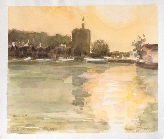 Knud Jacobsen  "Aigues-Mortes"