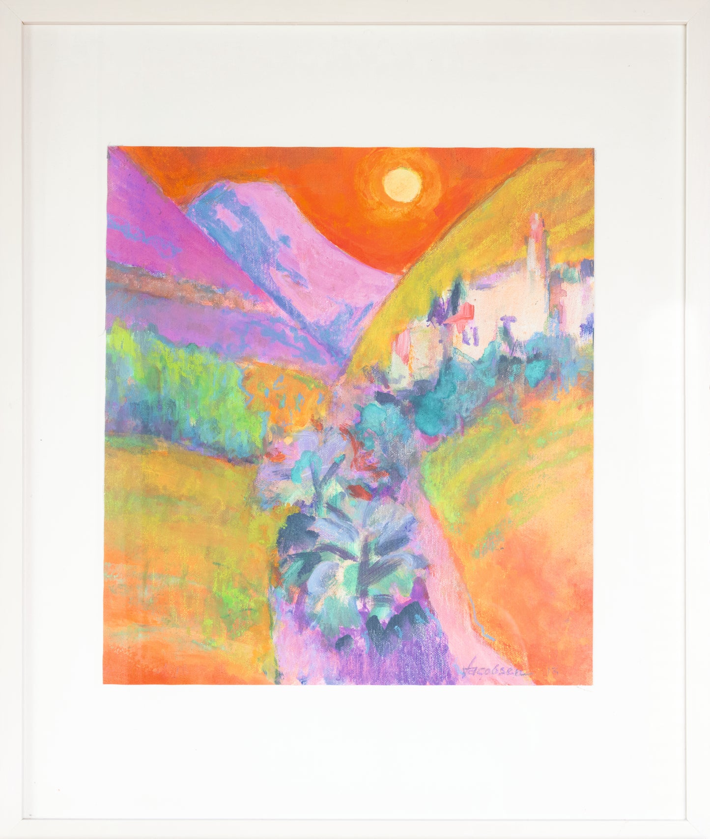 Knud Jacbsen «Der Sonnenuntergang»