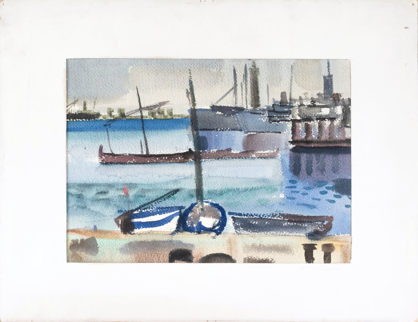 Knud Jacobsen  "Hafen"
