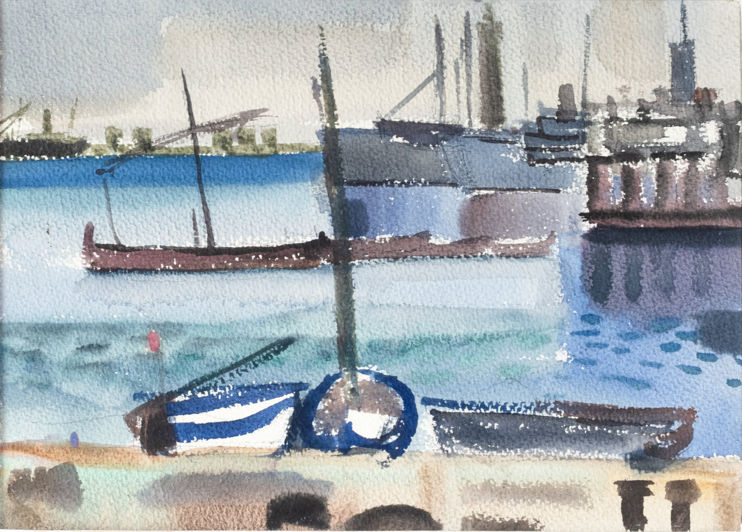 Knud Jacobsen  "Hafen"
