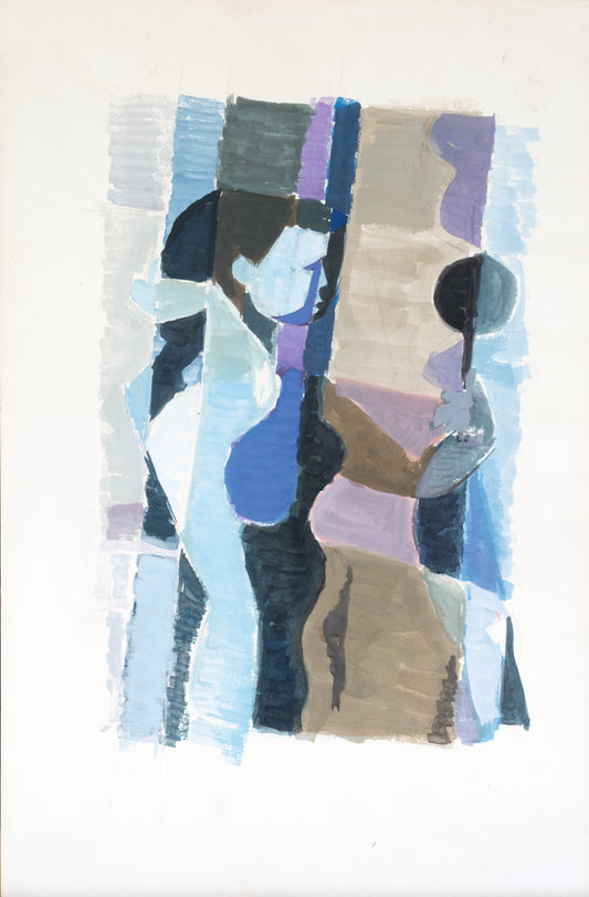 Knud Jacobsen  «Frau mit Spiegel»